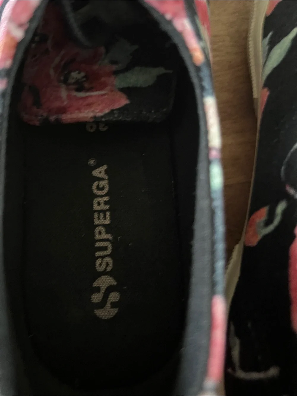Superga sneakers.